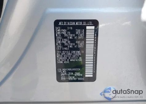 2018 Nissan Armada Sv из США, поврежденный, VIN JN8AY2ND6JX002224